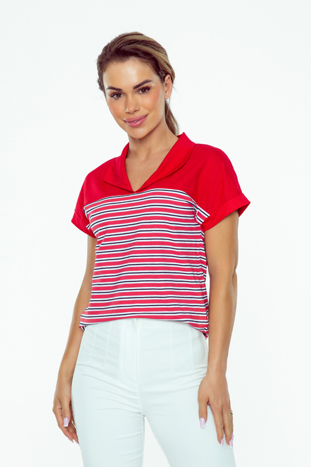 Tatina Blouse red/black