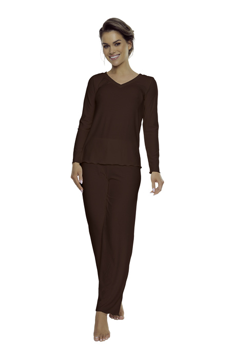 Rosaria Pajamas chocolate