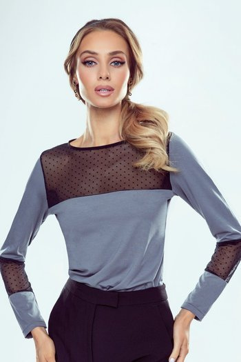 Tifany Top grey/black