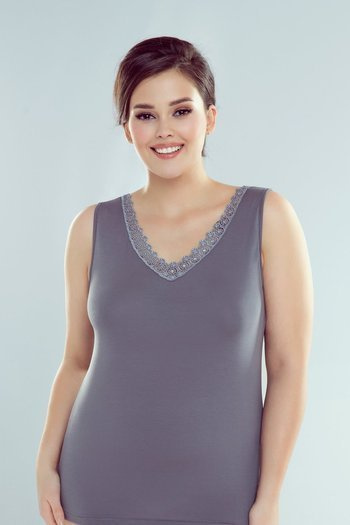 Gwen Camisole dark grey