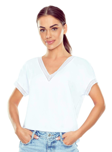 Flaviana Bluzka biały