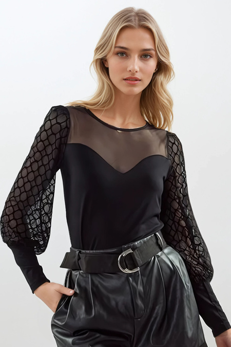 Ariana Bluzka czarny