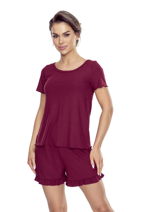 Beatrice Pajamas burgundy